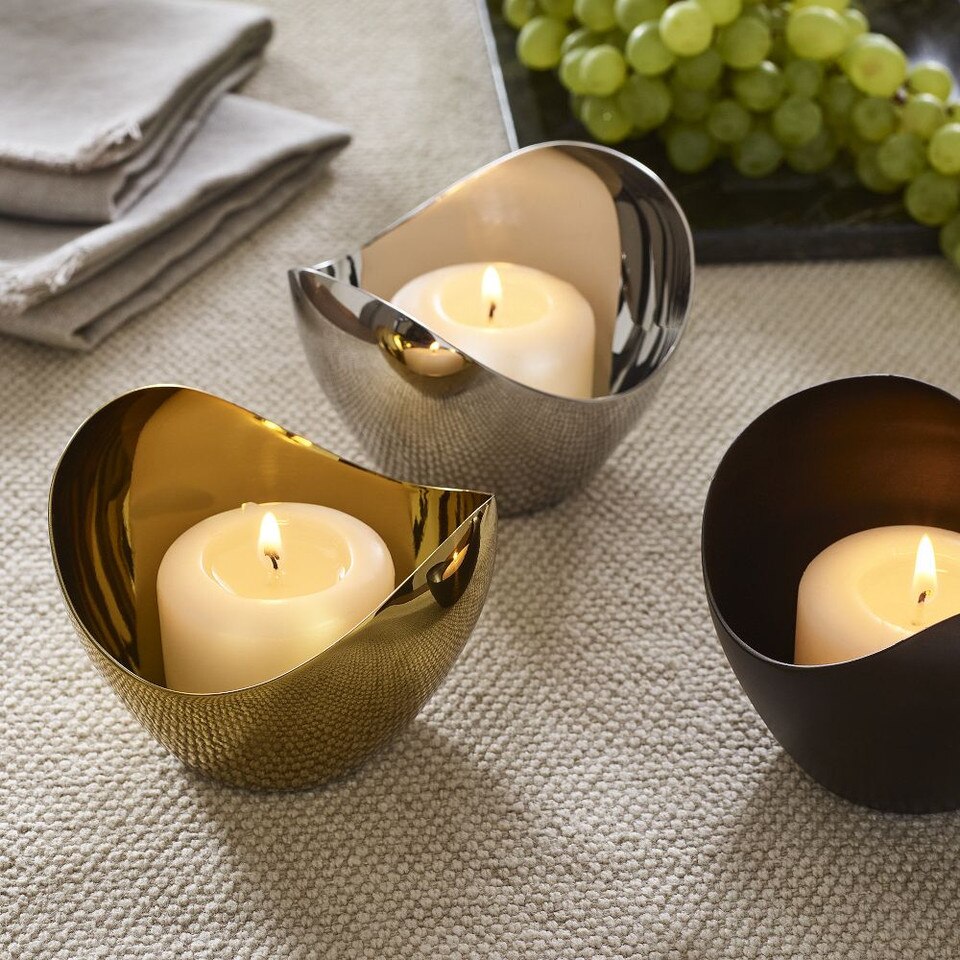 Kuba Metal Votives West Elm UK